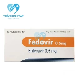 Fedovir 0,5mg - Thuốc điều trị nhiễm virus viêm gan B mạn tính